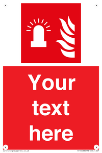 Custom Fire: Fire alarm flashing light